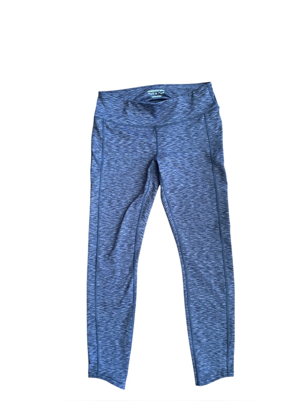 Southern Tide Women’s Performance Blue Space-Dye Athletic Leggings Size Small